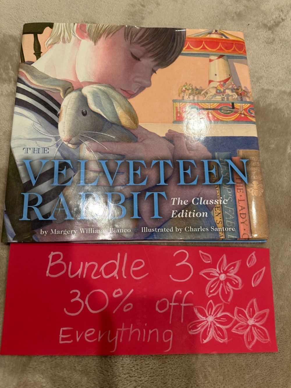 The Velveteen Rabbit Classic Edition - hardcover - Margery Williams Bianco